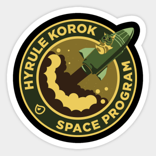 Space Program Sticker